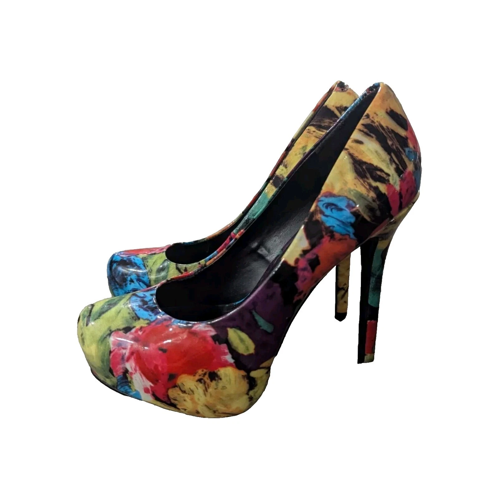 Tacones Charol con Steve Madden Floral para De mujer