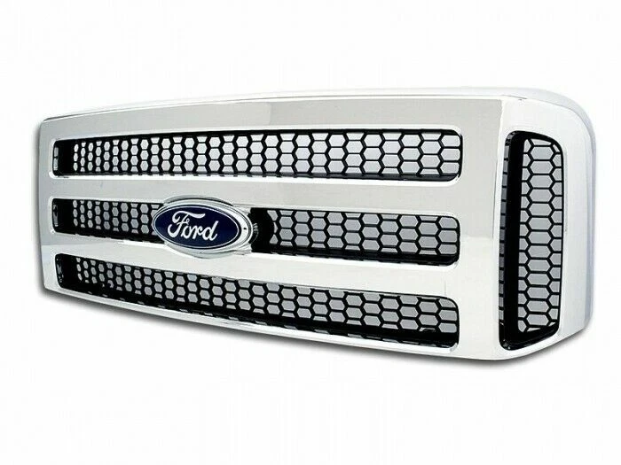 2006 style F250 FORD CHROME GRILL CONVERSION FITS 1999-2004 - Image 2 of 3