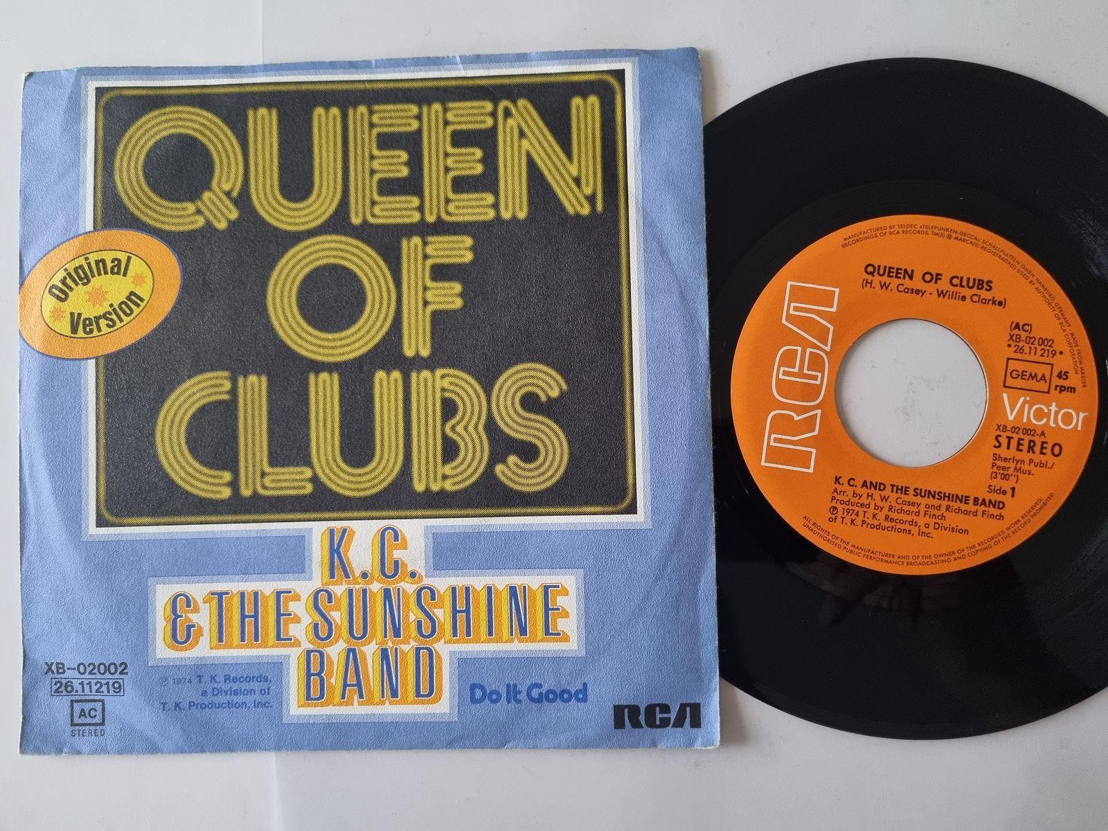 7"" Single K.C. and the Sunshine Band - Queen of clubs Vinyl Germany