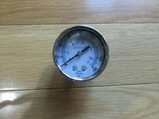 EXAIR 9011, 1/4" FNPT PRESSURE GAUGE, 0-160N PSI FLOW, 250PSIG MAX,, NEW #259086