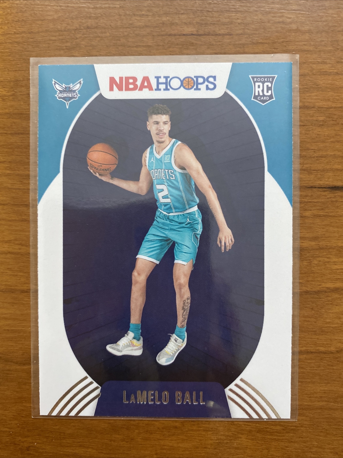 2020-21 Panini NBA Hoops LaMelo Ball Base Rookie Card RC #223 Charlotte Hornets!