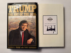 *DONALD TRUMP SIGNED *ART OF THE DEAL* LTD/ED. + 2016 PRESIDENTIAL NEWSPAPER* — photo 2