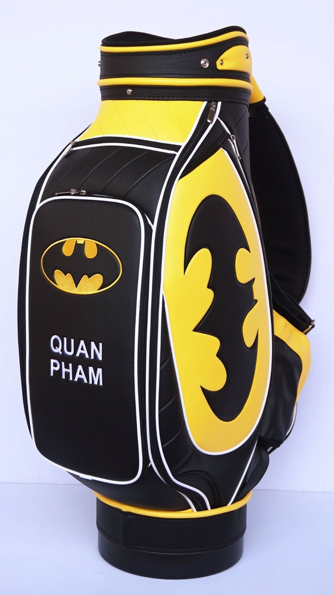 バットマン　キャディバック Yahoo!オークション -「batman」(キャディバッグ) (用具)の落札