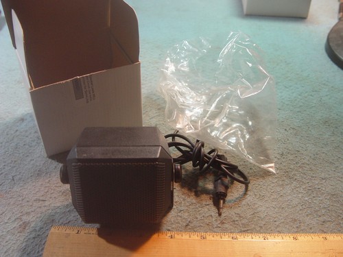 Radio/scanner remote speaker new with mount and 6' cord