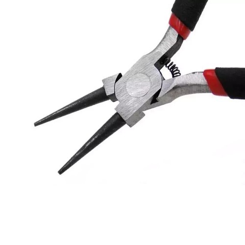 Small MINI Precision Craft Jewellery Bent Flat Nose Side Round End cut Pliers UK - Picture 43 of 52