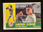 2017 Topps Archives Aaron Judge Rookie Card RC 1960 Design 62 Miscut