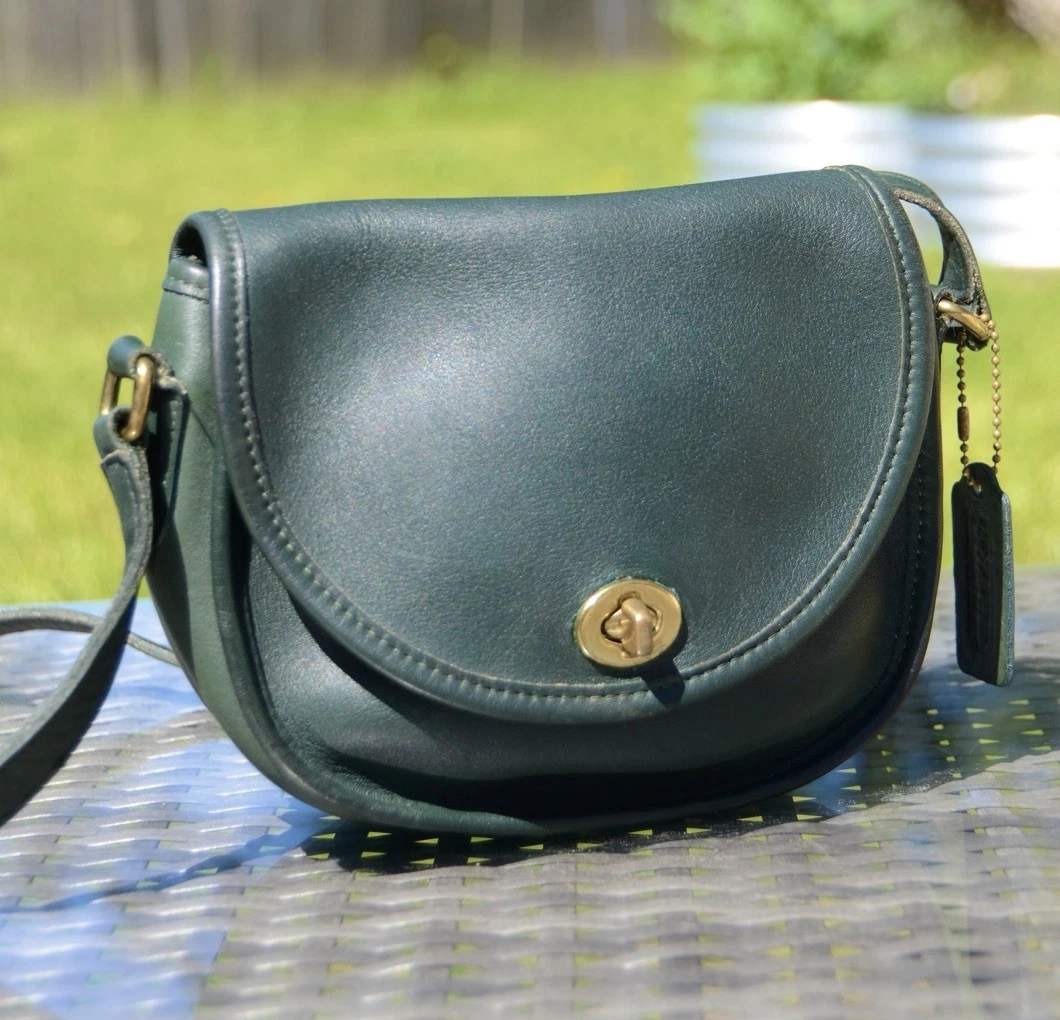 Preços baixos em Bolsas de couro Coach antiga original, Bolsas e