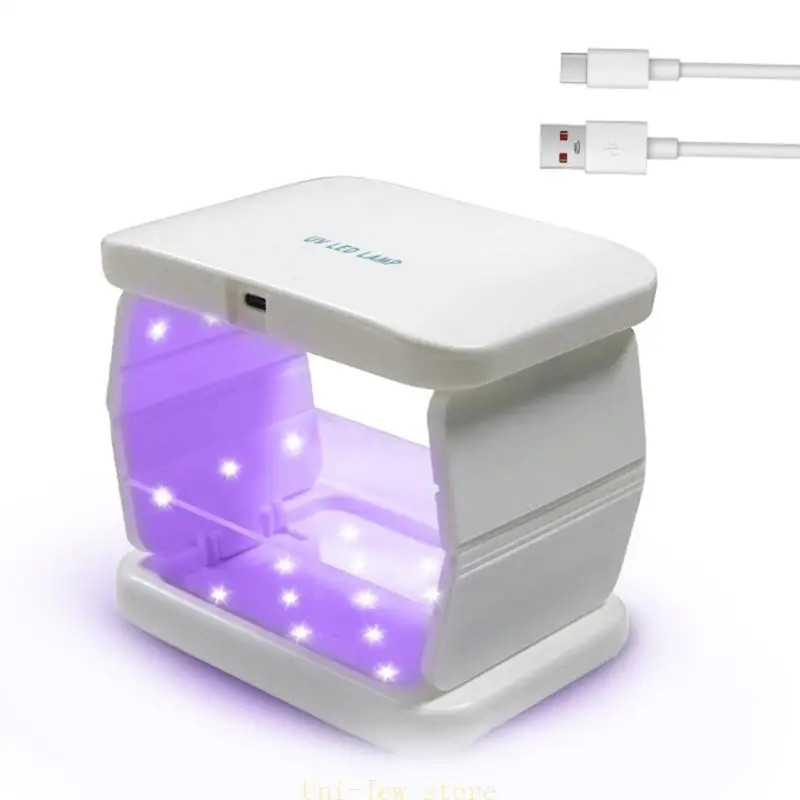 UV Resin Curing Lamp 40GB with Adjustable Timer for Jewelry Making Crafts