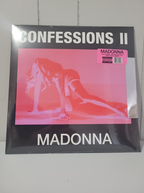 Madonna Confessions II Tik Tok Exclusive Baby Blue Vinyl  SOLD OUT IN HAND!!!