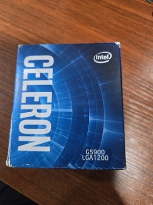 Intel Celeron G-5900 2 Cores 3.4 GHz LGA1200 (Intel 400 chipset) BX80701G5900