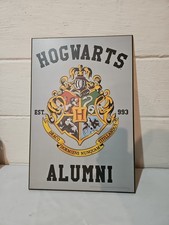 Harry Potter HOGWARTS ALUMNI wood Wall Decor 13x19