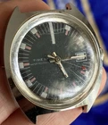 Vintage  Timex Marlin   Blue Dial Manual Wind