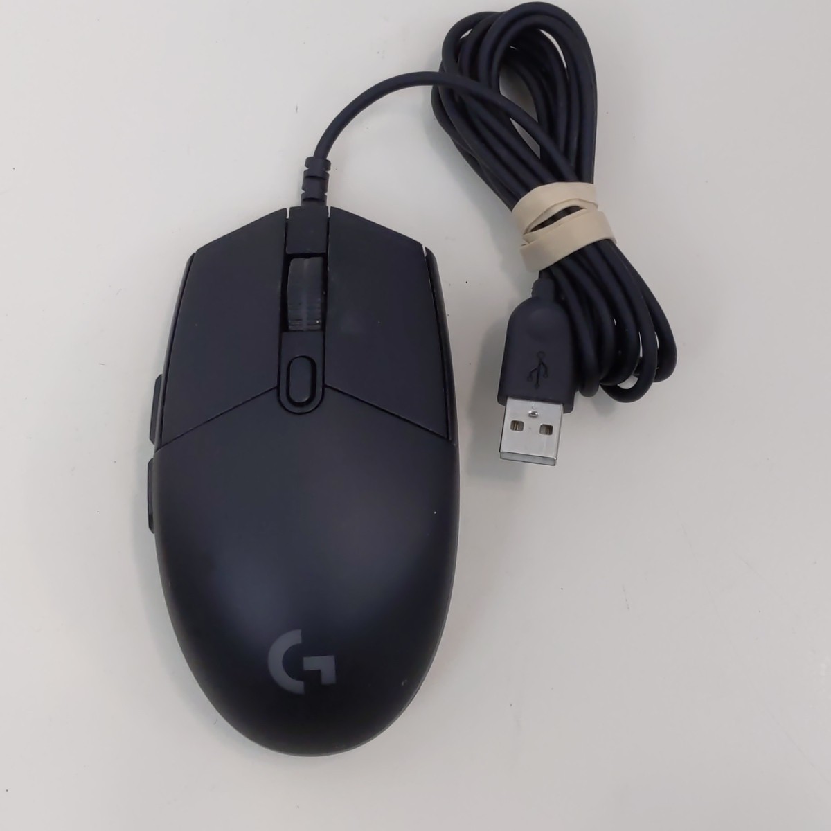Logitech G203 Prodigy Gaming Mouse Wired USB Optical Black 8000 DPI RGB Used