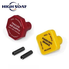 Universal Parking Brake Valve Push Pull & Trailer Air Supply Knob 248433 290655