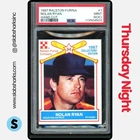 1987 RALSTON PURINA #1 NOLAN RYAN PSA 9 (OC)