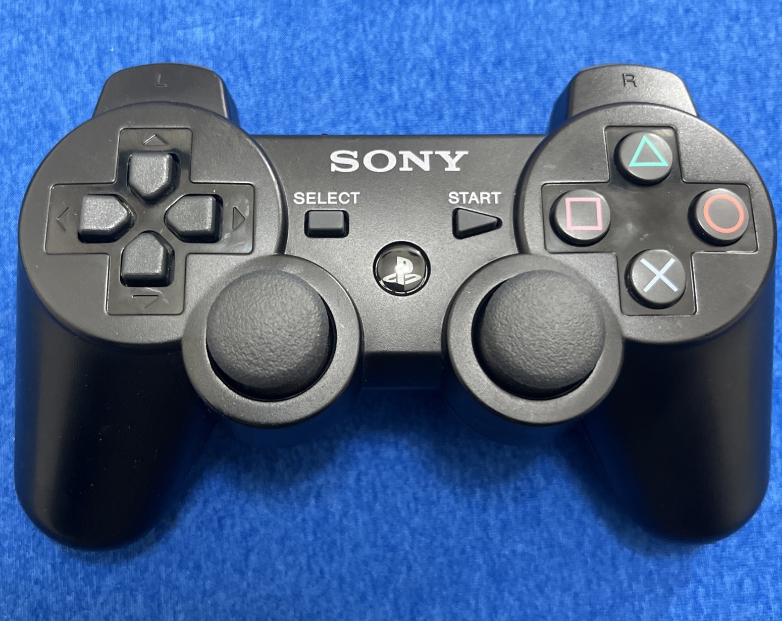 Sony PS3 DualShock 3 Wireless Controller Black OEM Great Con