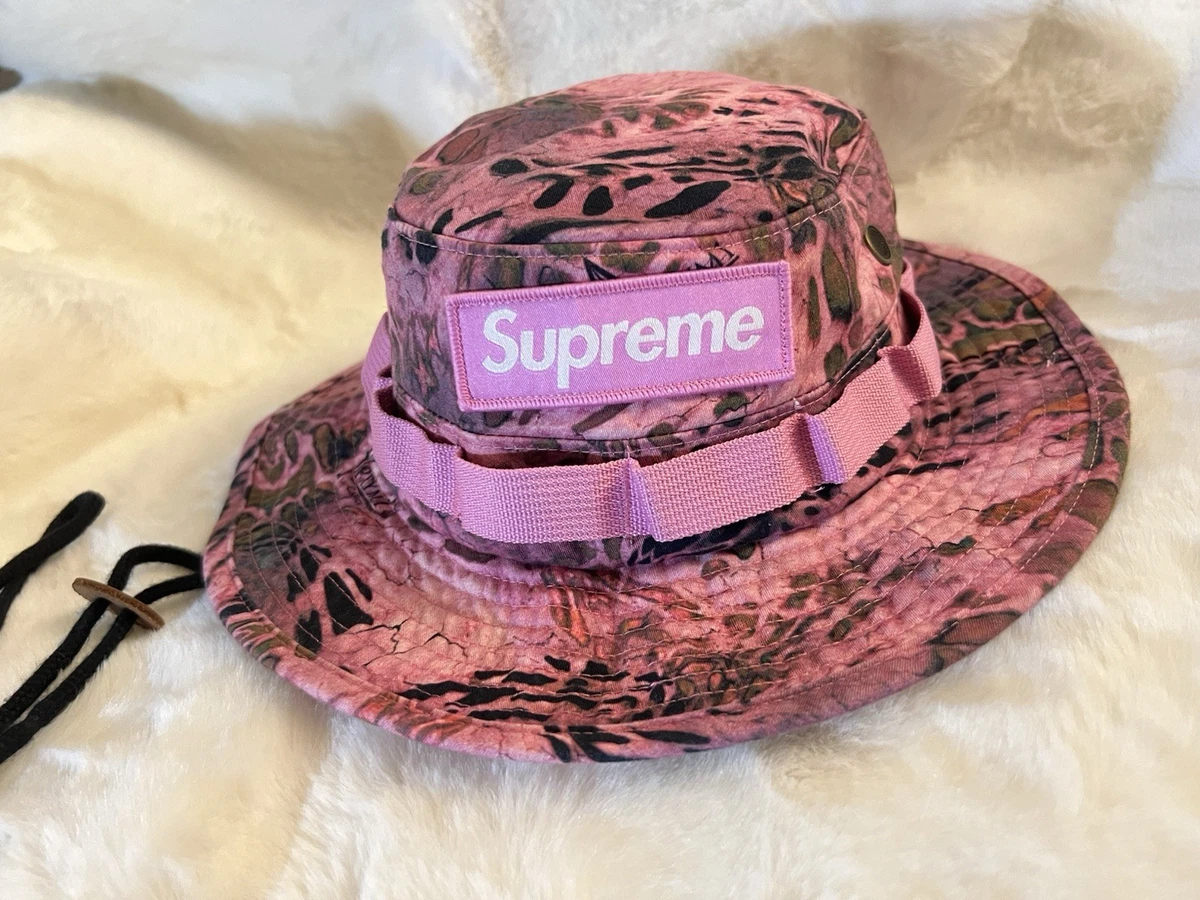 帽子 SUPREME PINK CAMO TROOPER Supreme Camouflage Pink Hats for Men for sale | eBay