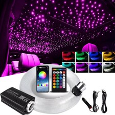 1000pc Car Home Headliner Star Light Kit Roof Twinkle Ceiling Lights Fiber Optic