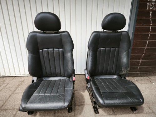 Mercedes W203 C32 AMG Kombi Komplette Lederausstattung Schwarz