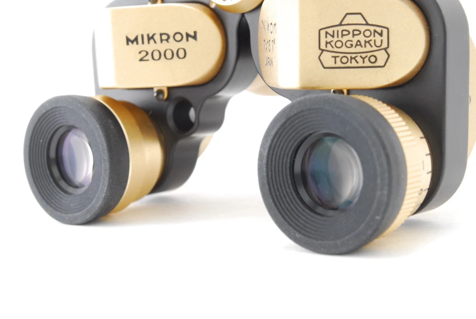 Rare[Almost MINT] Nikon Binoculars 7 x 15 CF Micron 2000 Gold limited from JAPAN - Image 4 of 4