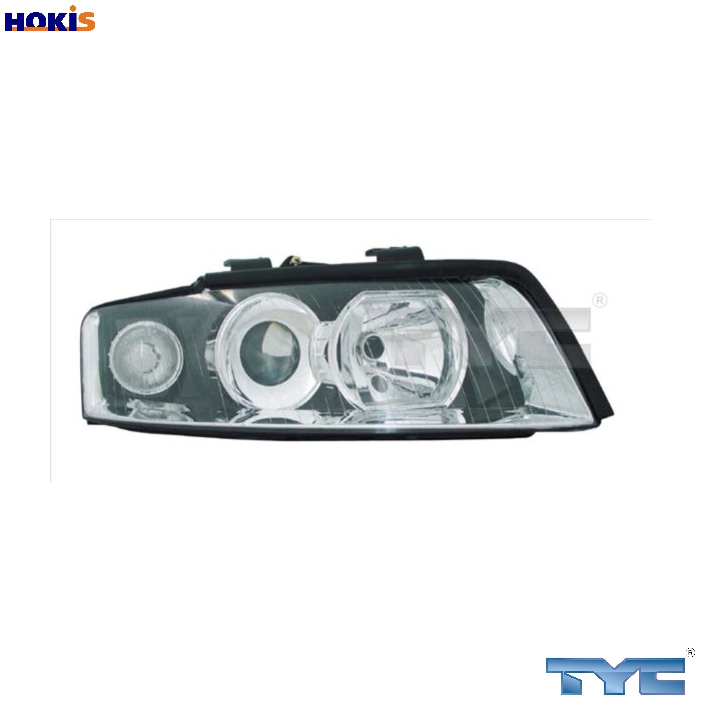 HEADLIGHT 20-0007-05-2 FOR AUDI A4/S4 AWA/ALT 2.0L AMB/AWM/BEX/BFB/AVJ 1.8L 4cyl
