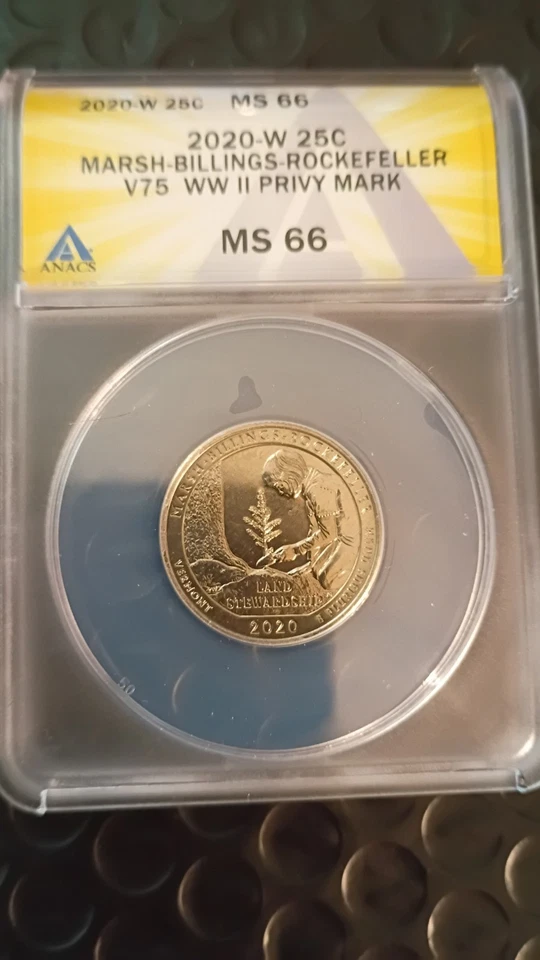 5 Coin Set of RARE 2020-W West Point Quarters-MS66 see Pictures Privy Mark As is - Image 4 of 4