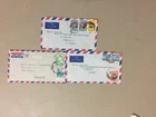 Three Iraq military censored covers-triangle military cancel