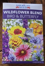 WILDFLOWER BLEND MIX attract BIRDS and BUTTERFLIES 5,000  USA Seeds 