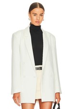 Bardot Maison Split Back Blazer in Orchid White S NWT 139