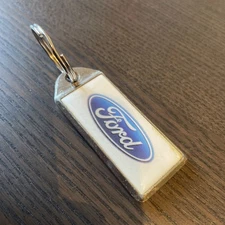 Cranfield Ford Chrome Key Ring/Fob Chain Dealer Garage RS ST Line Fiesta Focus 