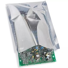 Pack of 1 6 x 8" Open End Static Shielding Bags - No Print