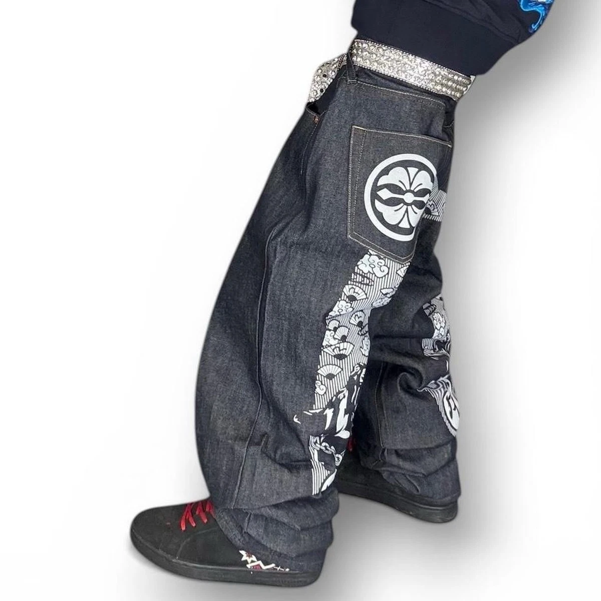 EVISU Black Jeans for Men for sale | eBay