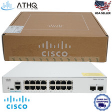 Cisco Catalyst C1300-16T-2G 16-Port Gigabit M...