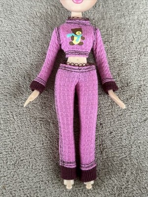 BRATZ 2005 CAMPFIRE FELICIA TEDDY BEAR PAJAMAS RARE