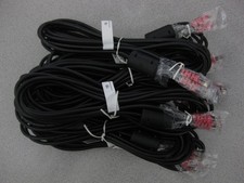 Lot of 10 New 12' RJ-11 4P6C Male Telephone Phone Fax Line RJ11 Cord Cable