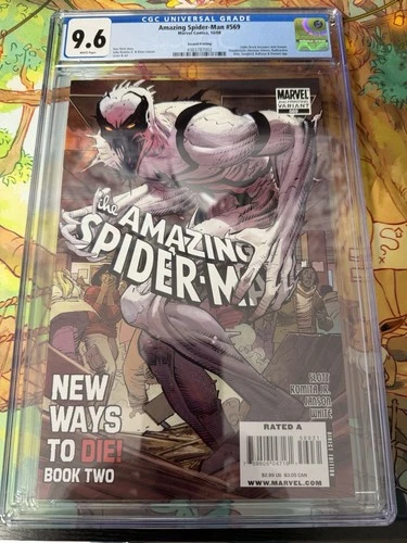 Amazing Spider-Man #569 2nd Print Variant CGC 9.6 NM+ Marvel 2008 Anti-Venom