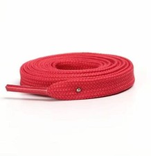 Rose Red Flat Replacement Shoe Laces Strings Work Casual Boot Sneakers 5001