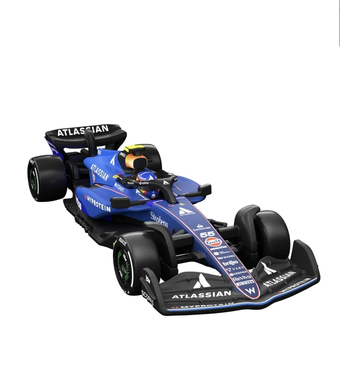 Hot Wheels Racing Blue Diecast Formula 1 Cars for sale | eBay