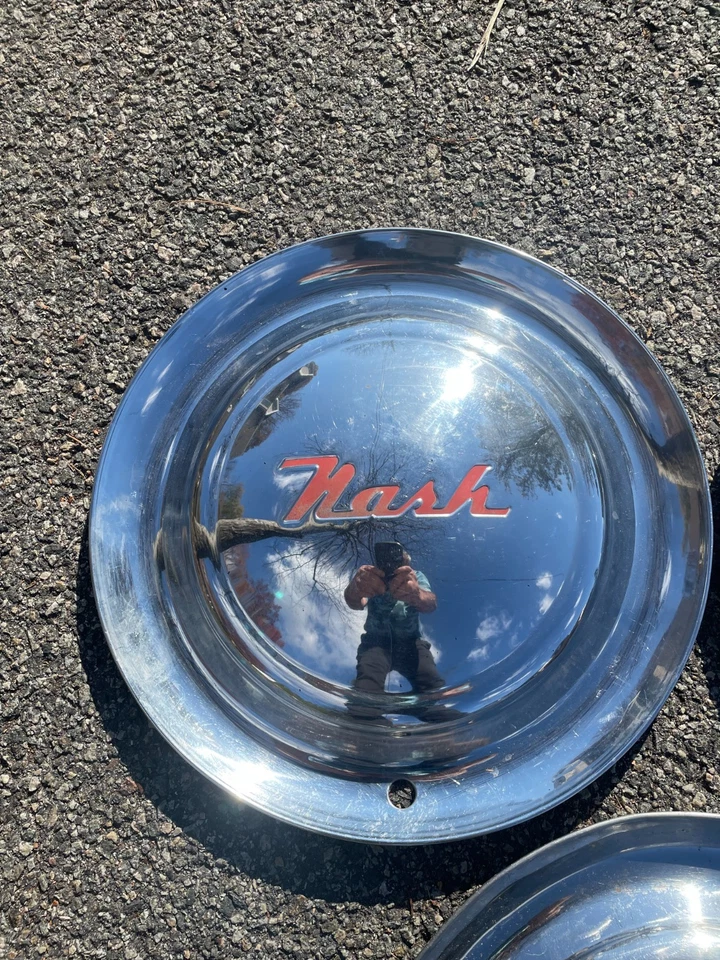 Подлинные колпаки колес 1949–1953 Nash Rambler 15 дюймов - Изображение 3 из 4