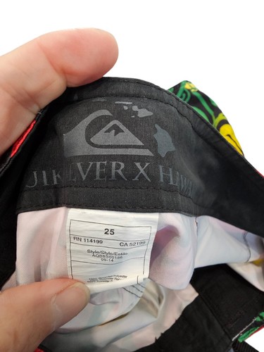 Quiksilver Boy's Medium Multicolor Logo Board Shorts Swim Trunks - Picture 6 of 6