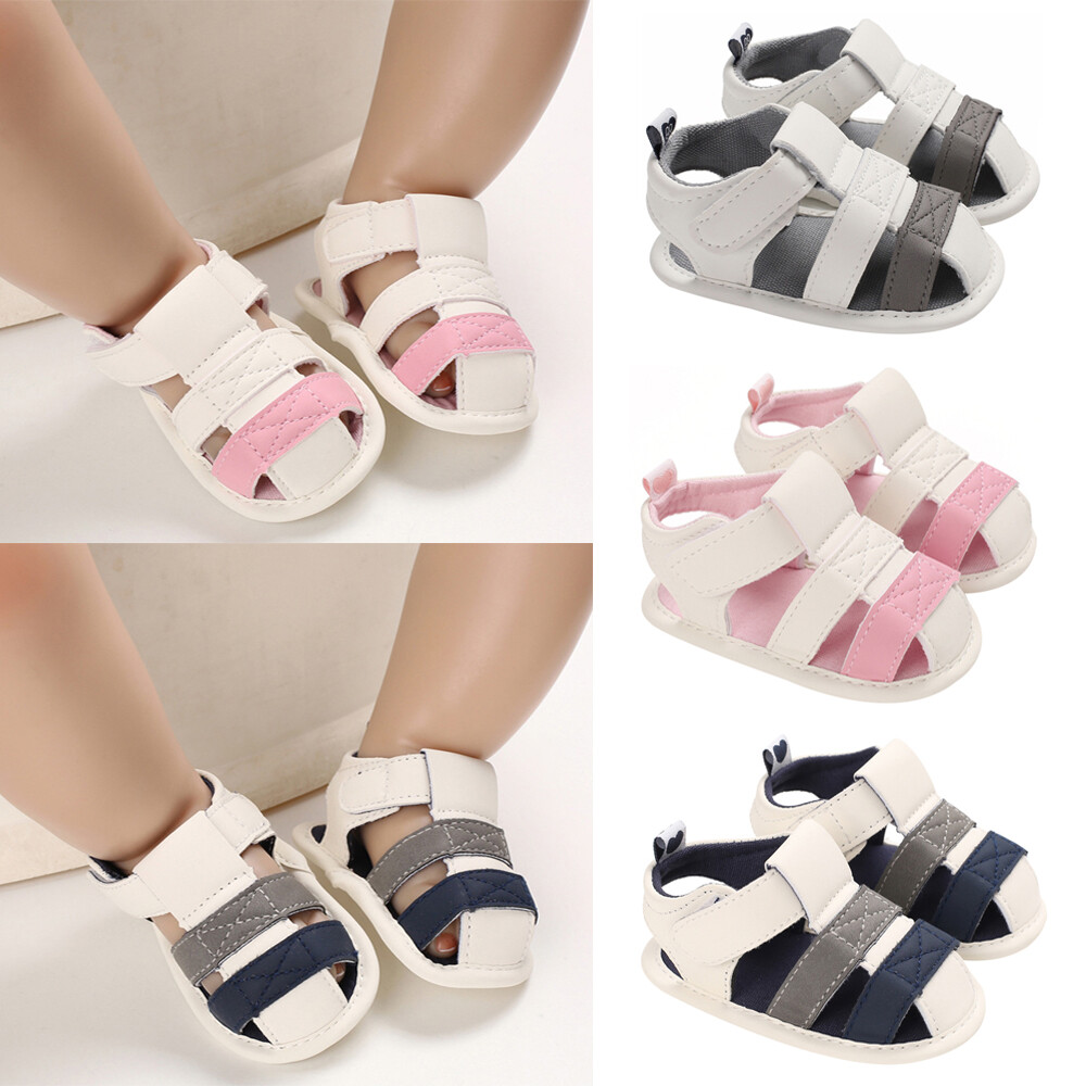 Newborn Boy Girl Sandals Soft Shoes 0-18 Months Baby Infant