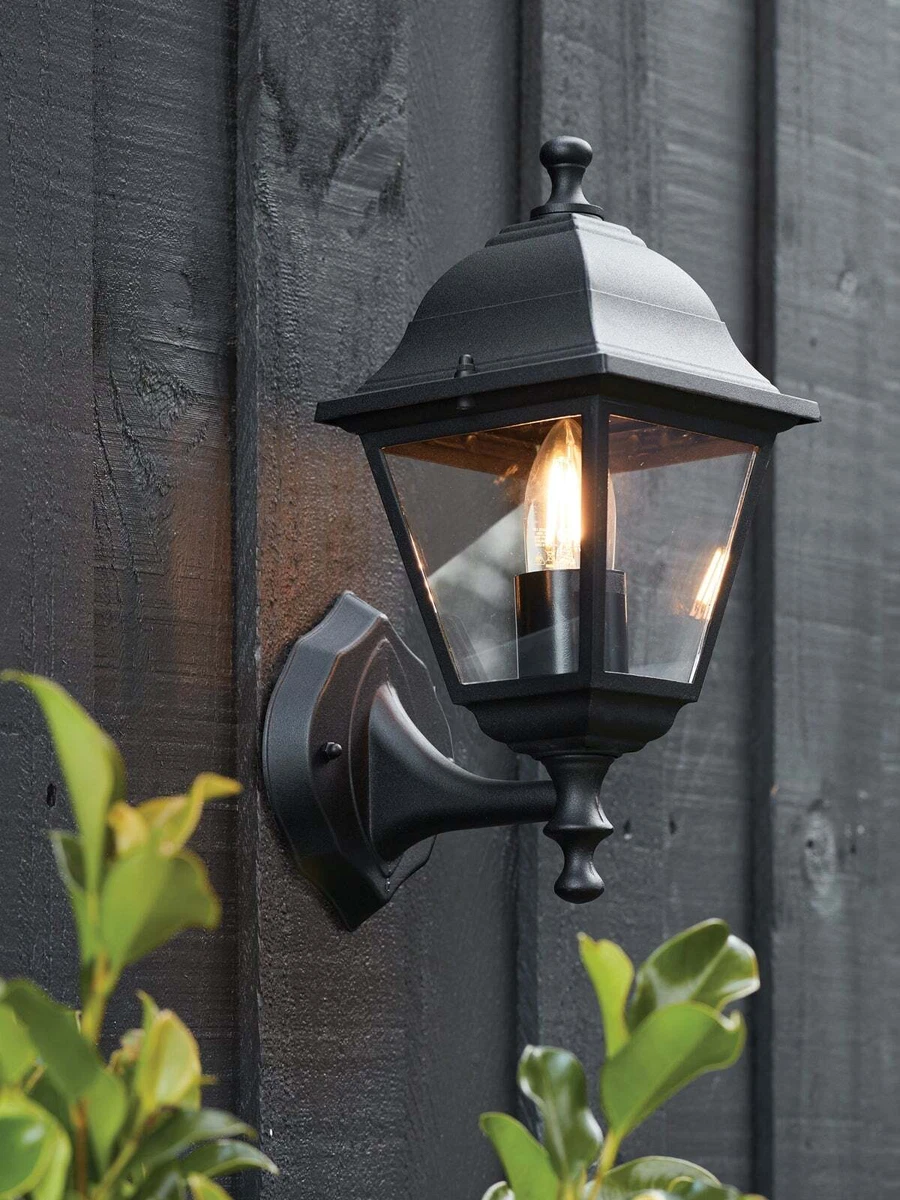 Beacon Lighting Lima II Exterior Upward Facing Wall Bracket in Black