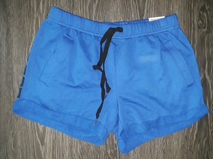 Vs Pink Boyfriend Shorts New Size Medium Bright Blue Ebay