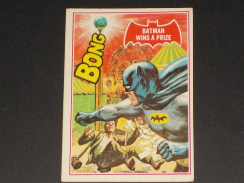 1966 OPC Batman Red Bat #21 — Raw