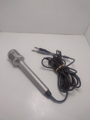 Vtg Realistic Stereo Electret Condenser One-Piece Microphone Cat No 33-1085 Read