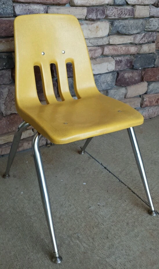Plastic yellow chairs new arrivals