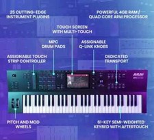 Akai Mpc Key 61 Production Synthesizer I Had A Stroke Read Descrption Extras
