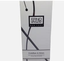 Erno Laszlo Exfoliate  Detox  Detoxifying Cleansing Oil 2 oz - New in Box