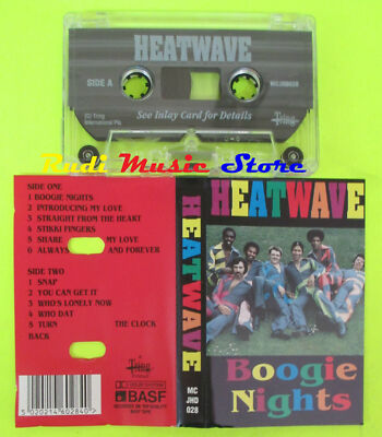 MC HEATWAVE Boogie nights TRING MCJHD028 CD LP DVD VHS