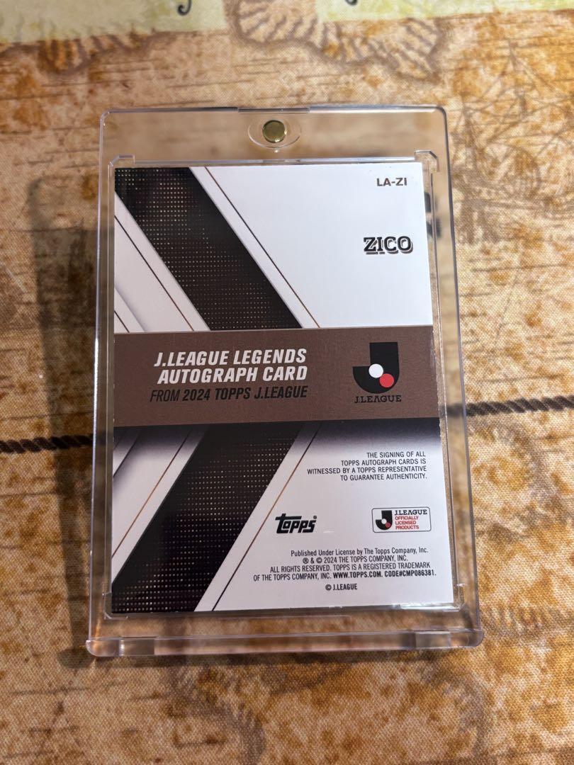 Topps J League Flagship 2024 Zico 10 Siri Sign Auto | eBay